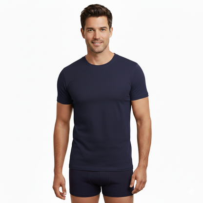Men's Bamboo Crew Neck Undershirts (3-Pack)