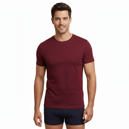 Men's Bamboo Crew Neck Undershirts (3-Pack)