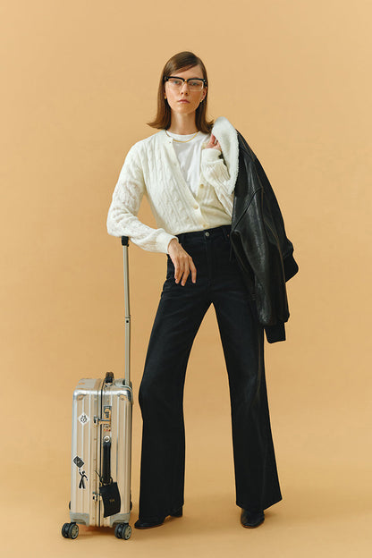 Angeles High Rise Baggy Jeans HJ103