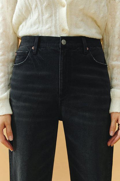 Angeles High Rise Baggy Jeans HJ103