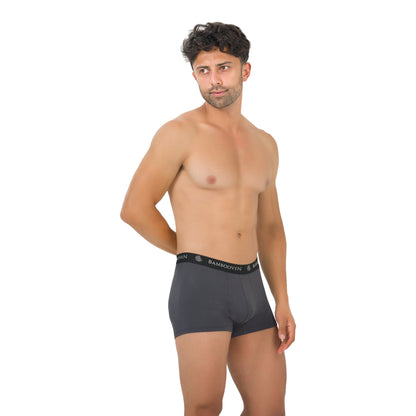 Men’s Bamboo Trunks with Pouch 4-Pack