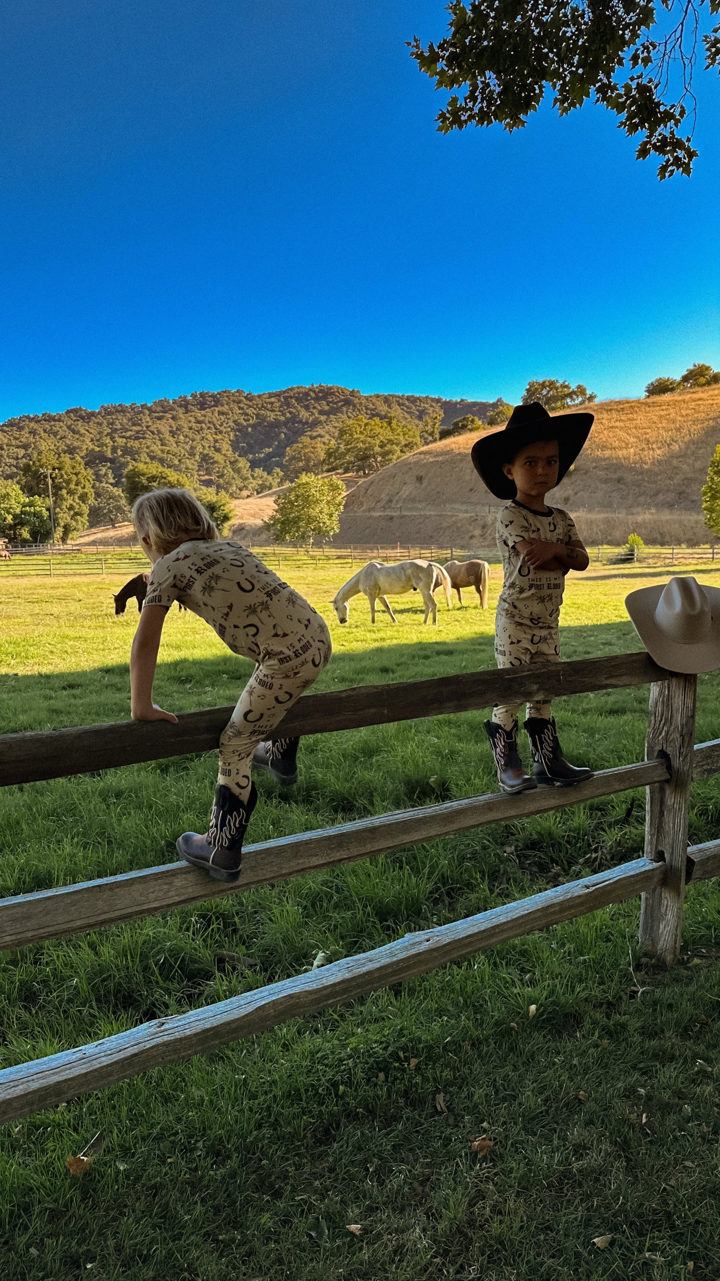 This Is My First Rodeo Kid's Bamboo Set