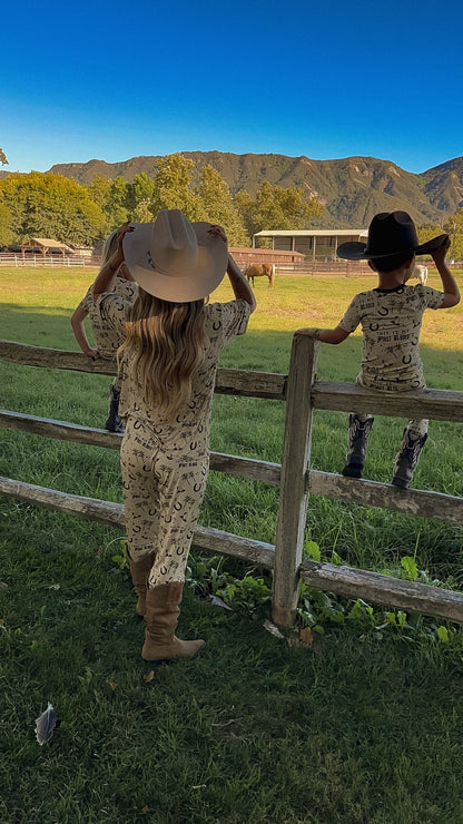 This Is My First Rodeo Kid's Bamboo Set