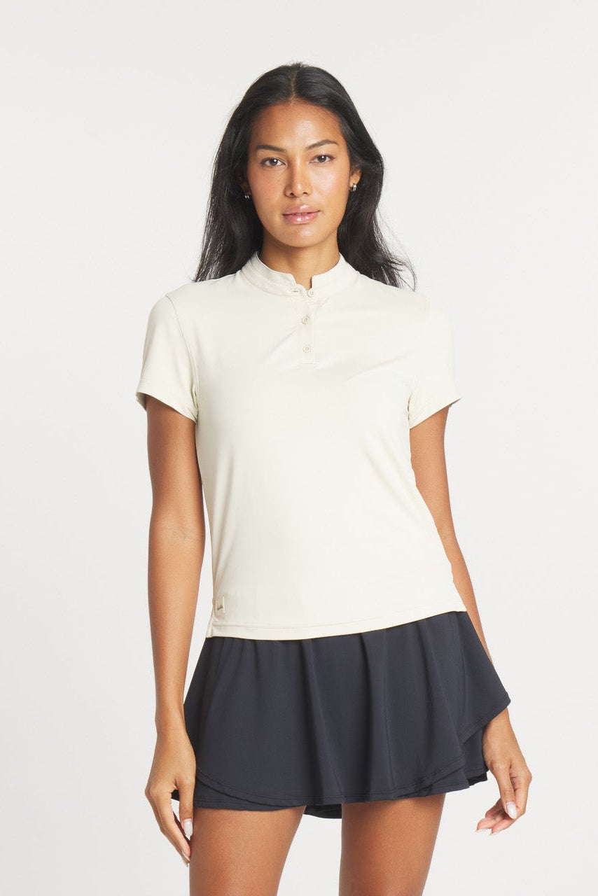 Women's Catalyst Polo | Mantra Collar | Birch
