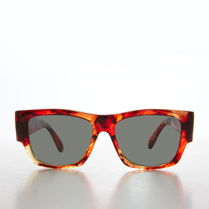 Mod Beatnik Square Vintage Sunglass - Picasso