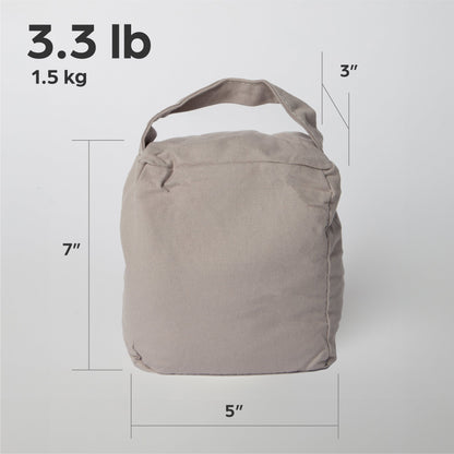 497 - Decorative Fabric Weighted Door Stopper for home and office