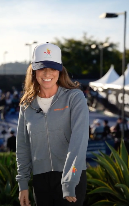 Women's après-pickle Crop Fit Full Zip Hoodie