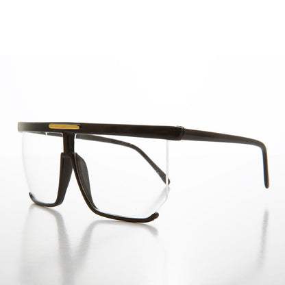 Flat Top Protective Safety Eyeglasses - Plot