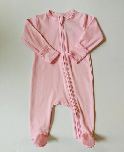 Stroller Society Pima Cotton Zipper Footies Infant Apparel
