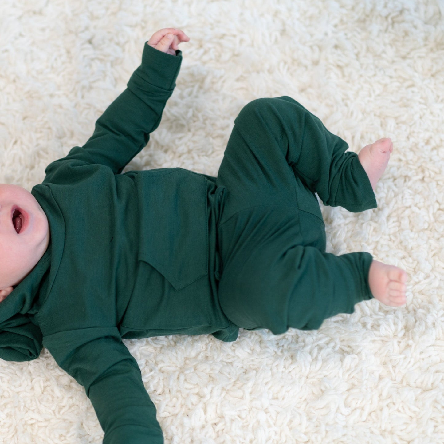 Alpine Green Hooded Jogger Set