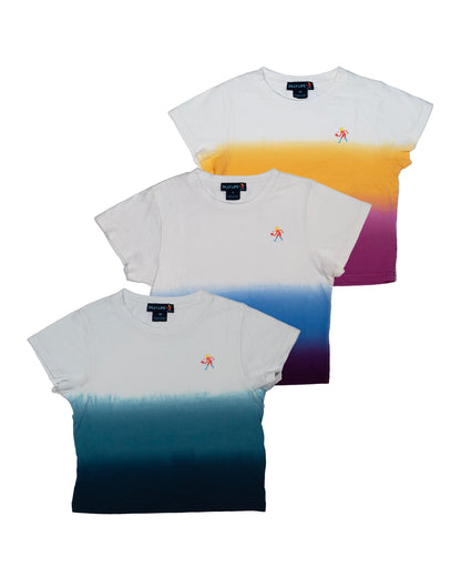 Women's Dip Dye Cotton Blend Tee