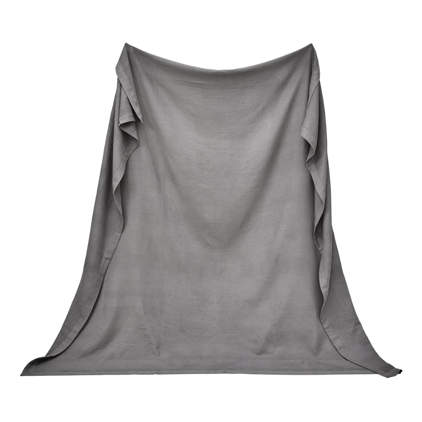 100% Cotton Small Waffle Weave Blanket - Hazel Collection