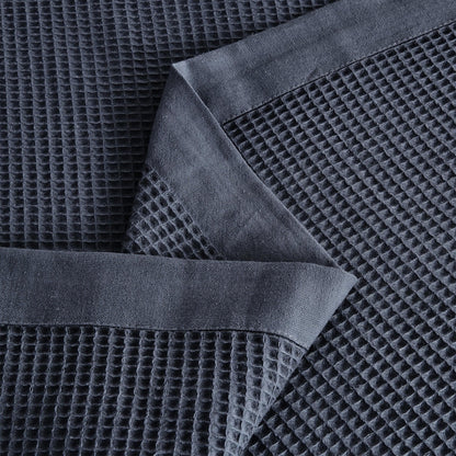 100% Cotton Small Waffle Weave Blanket - Hazel Collection