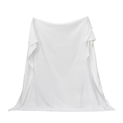 100% Cotton Small Waffle Weave Blanket - Hazel Collection