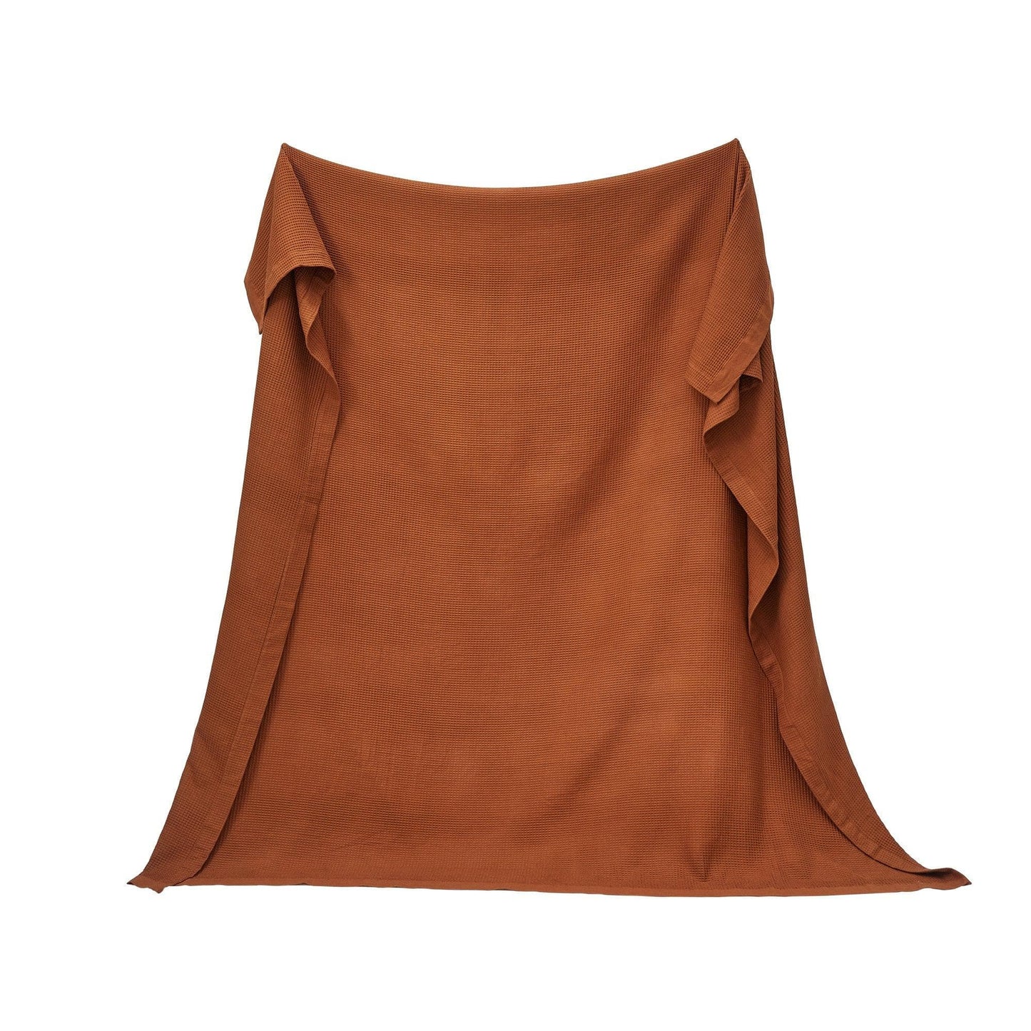 100% Cotton Small Waffle Weave Blanket - Hazel Collection