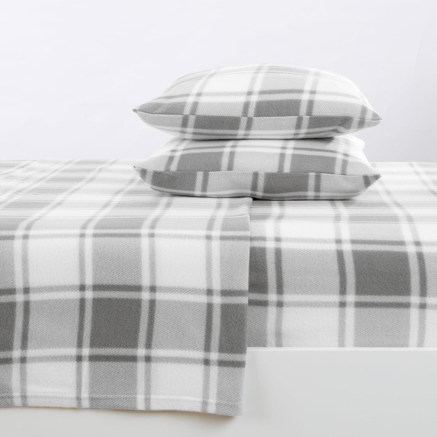 4-Piece Printed Fleece Sheet - Dara Collection
