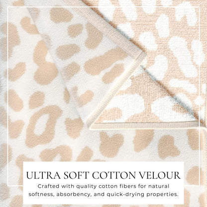 Oversized Retro Printed Beach Towel - St. Barts Collection