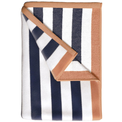 Oversized Striped Border Cabana Beach Towel - Santa Cruz