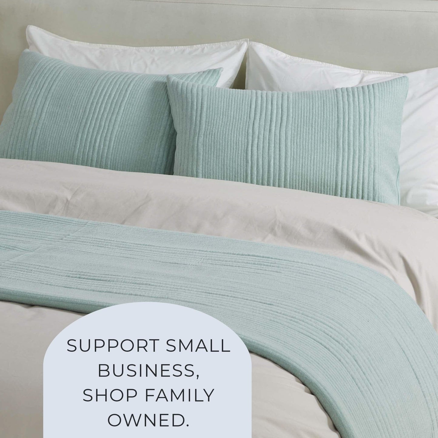 3 Piece Jersey Knit Quilt Set - Natalie Collection