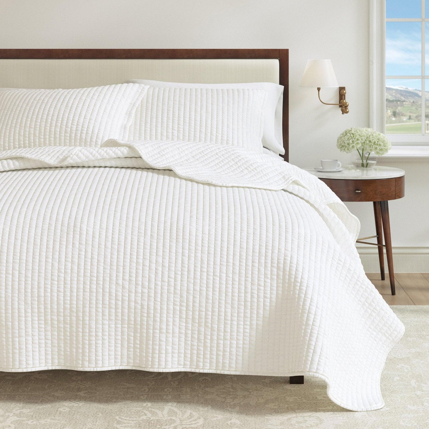 3-Piece Solid Quilt - Alicia Collection
