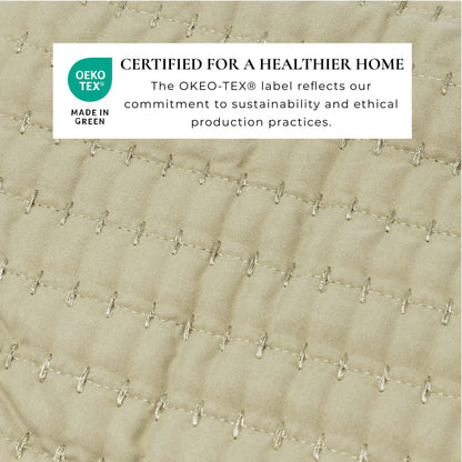 3-Piece Solid Quilt - Alicia Collection