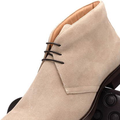 46-592-SND MARCO Suede Calfskin Chukka Boot Sand