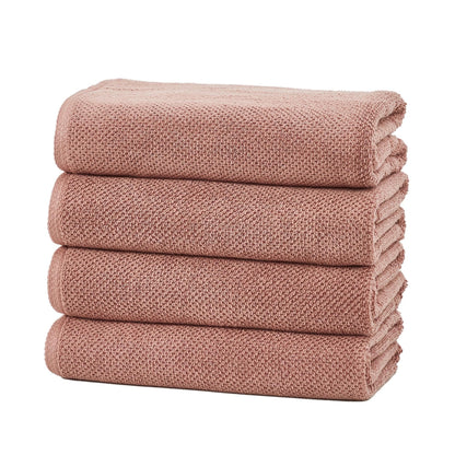 Cotton Textured Bath Towel Set - Acacia Collection