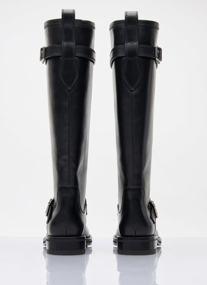 Saint Laurent Women's River Leather Boots