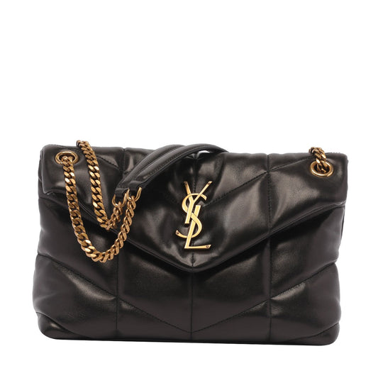 Saint Laurent Women's Small Quilted Puffer Shoulder Bag