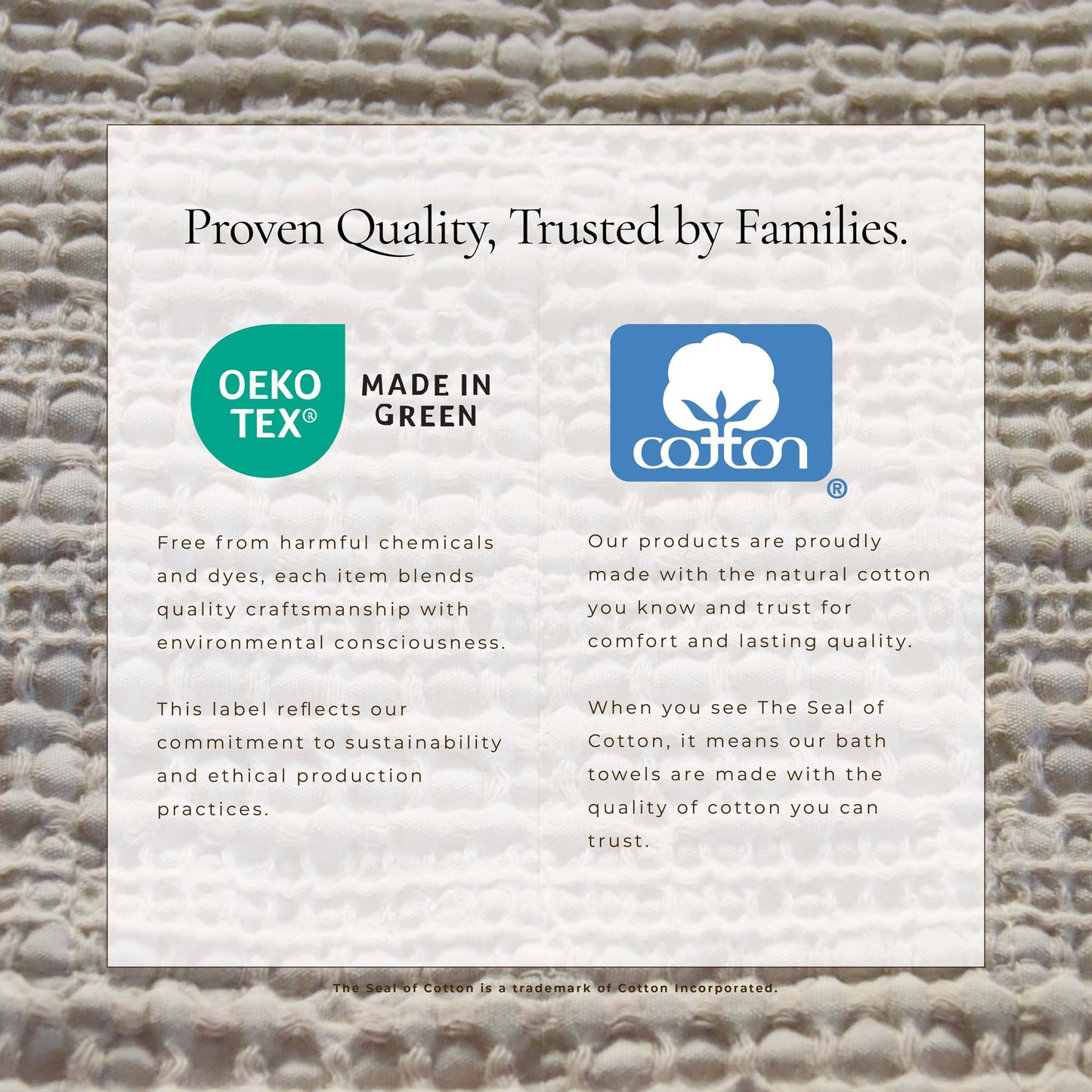 100% Cotton Honeycomb Waffle Garment Washed Quilt Set - Genevieve Collection