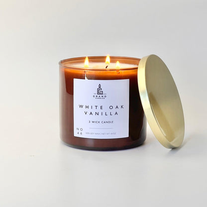 White Oak Vanilla Candle